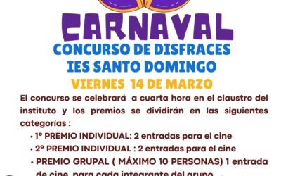 Concurso de Carnaval 2025 en el IES Santo Domingo